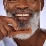 Handcrafted Double-Tooth Premium Wooden Beard and Hair Grooming Comb