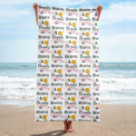 Brains & Beauty Beach Towel