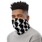 Black Motherland Neck Gaiter