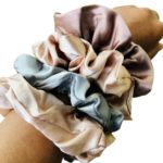 Melanin Range| Slouchy Satin Scrunchie Set