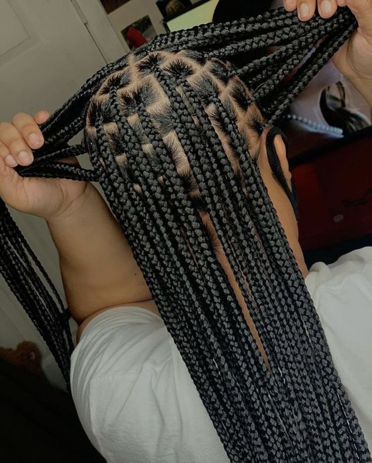 knotless box braids