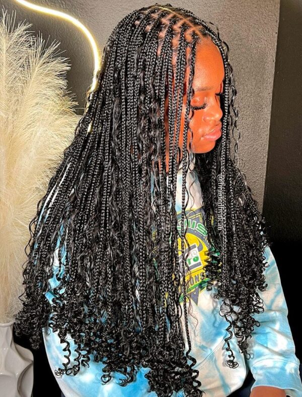 boho box braids