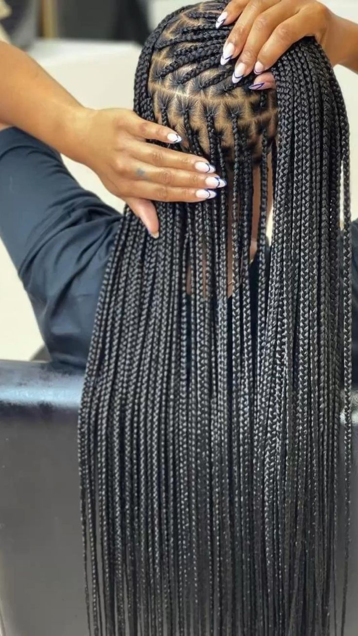 knotless box braids