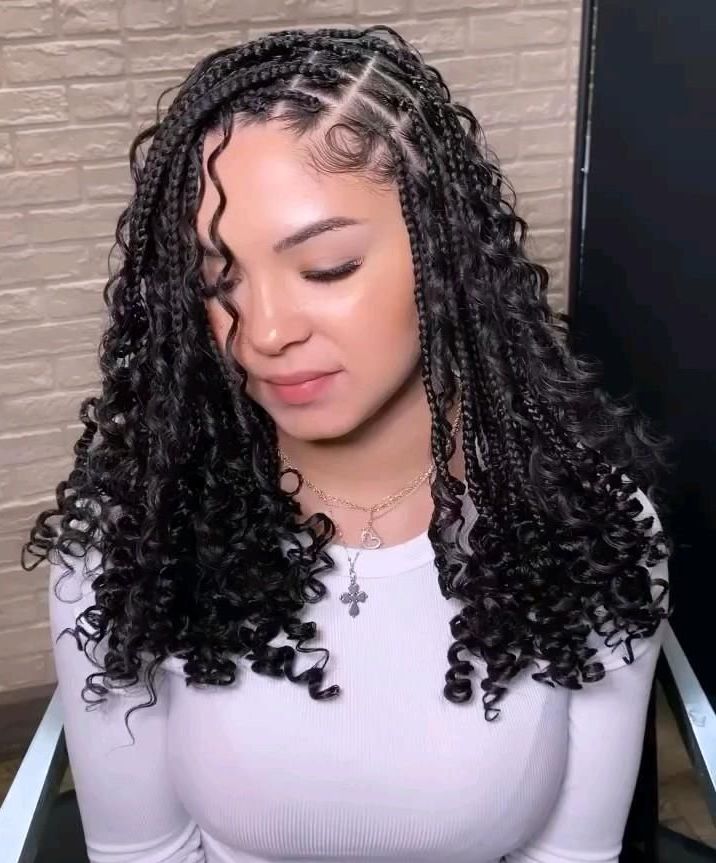 boho box braids