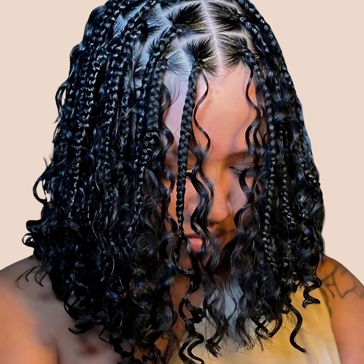 boho box braids