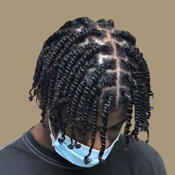 mini twists on men